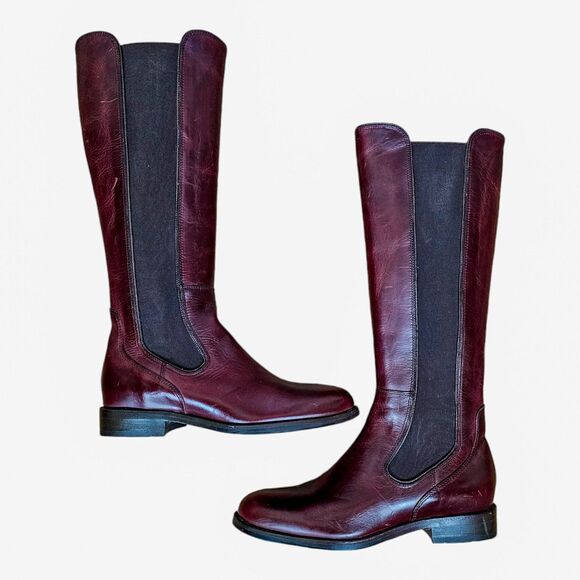 Wolverine Shoes - Wolverine 1000 Mile Heritage Darcy Women's Boots Cherry Red Leather Size 5.5B